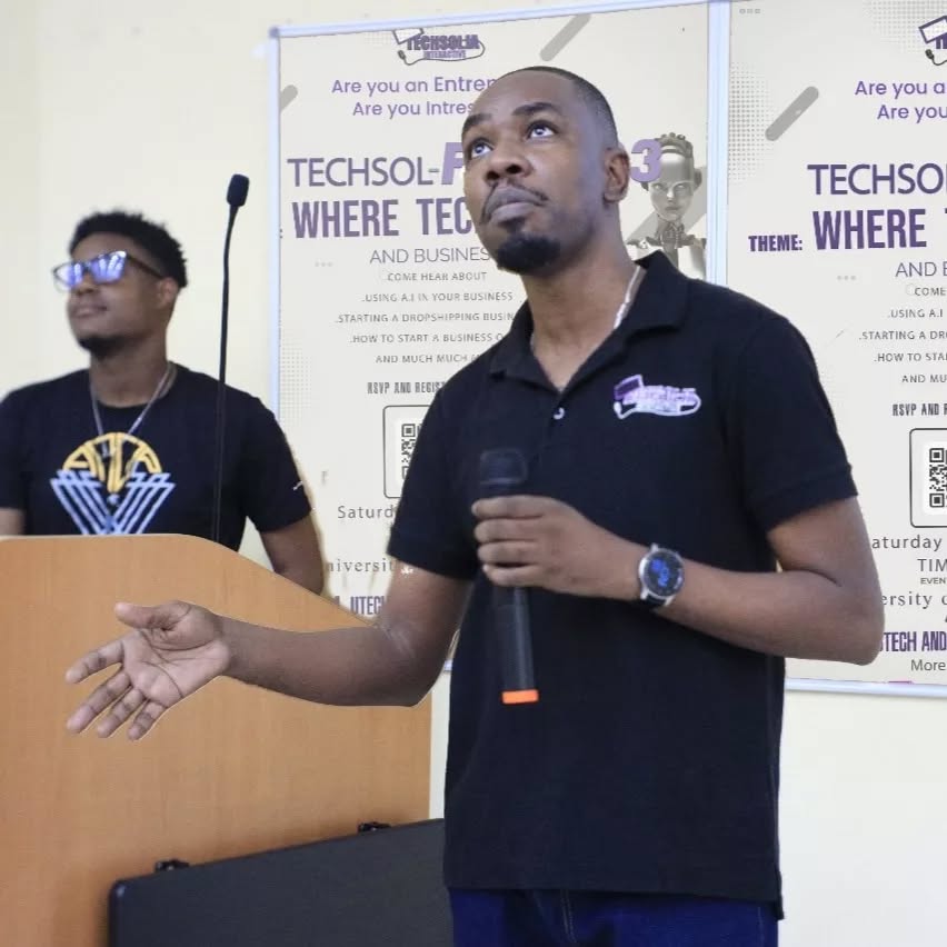 Jermaine Benjamin at TechsolFest